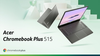 Acer Chromebook Plus utstillingsvindu